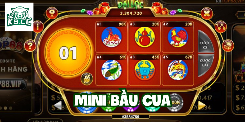 Mini Bầu Cua – Trò Chơi Dân Gian Hấp Dẫn Nhất Tại K9CC Giải mã sự hấp dẫn của Mini Bầu Cua